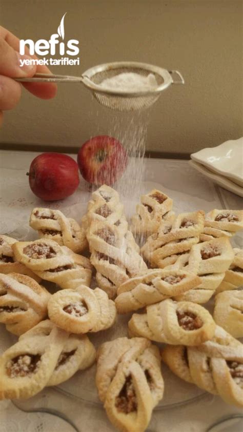pratik ev yemekleri elmalı kurabiye